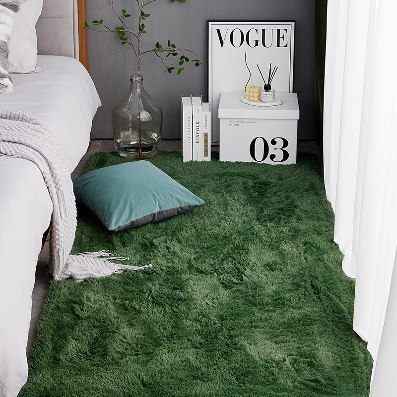 Electronics Repair Desk - Luxurious green carpet bedroom full of