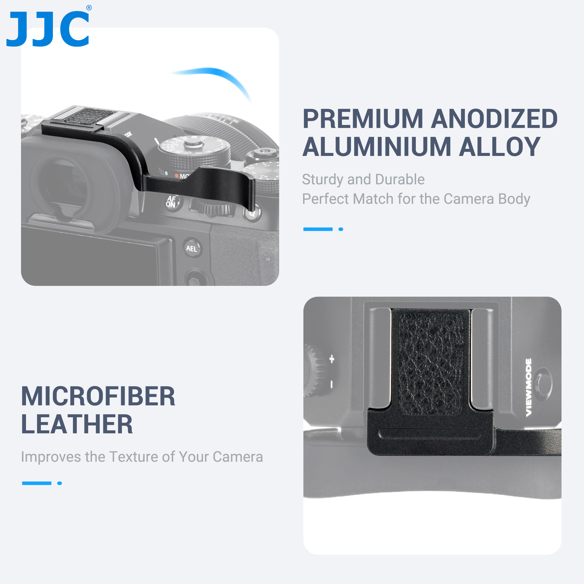 JJC Fuji XT5 Metal Thumb Grip  - Fujifilm Camera X-T5 recension och pris