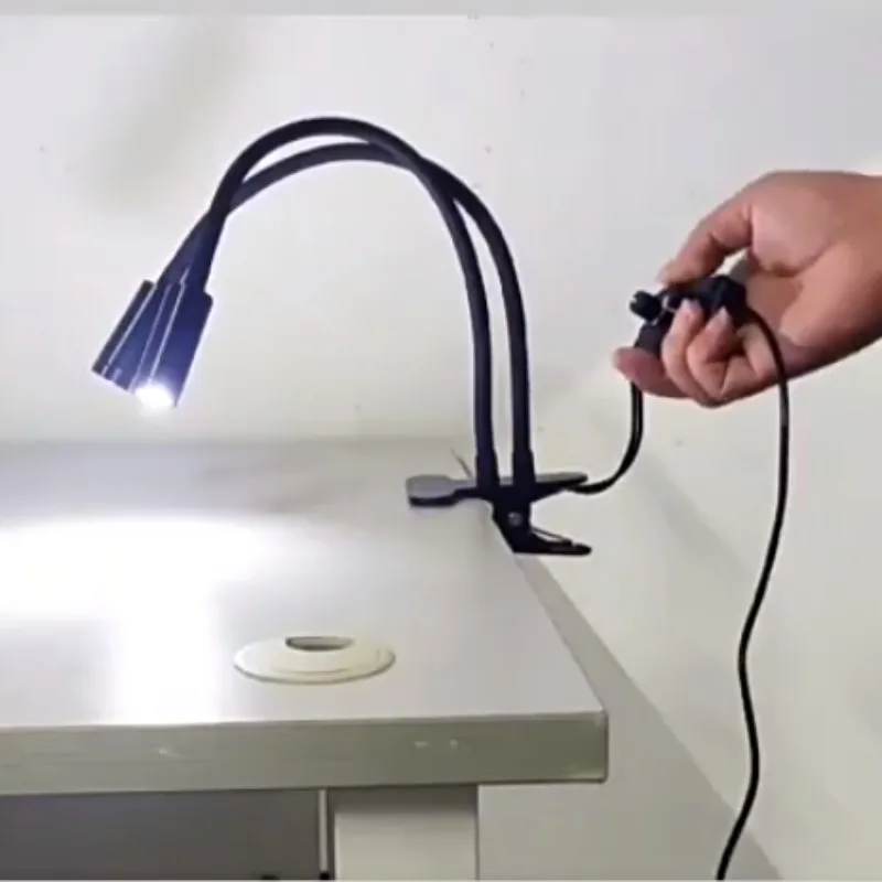 Gooseneck Lamp Microscope LED  - Electronics Repair Microscope recension och pris