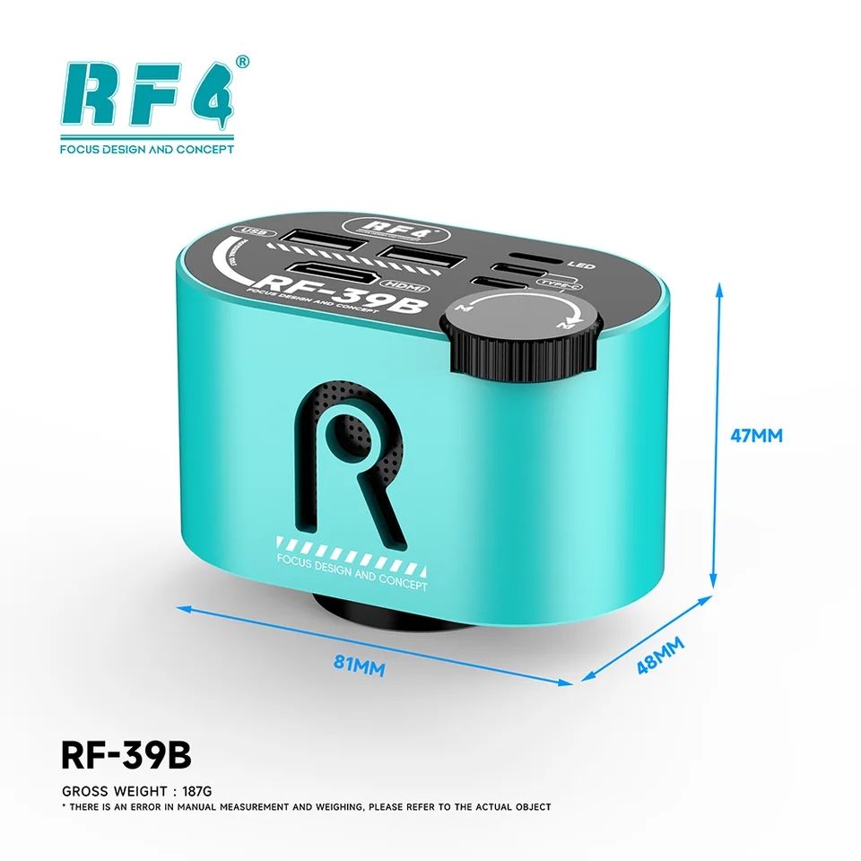 RF4 RF-39B Lossless Zoom Wide- - Electronics Repair Microscope recension och pris