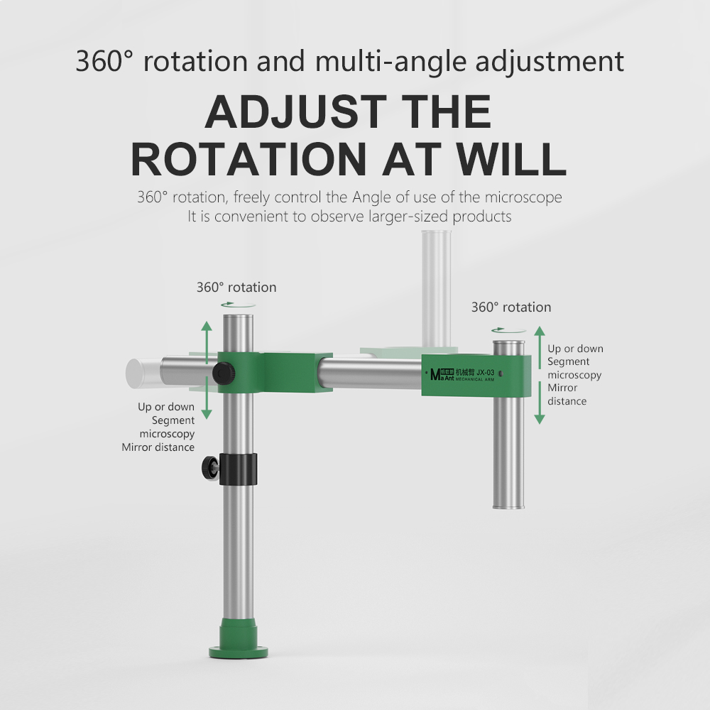 ManAnt Microscope Arm 360 Degr - Electronics Repair Microscope recension och pris