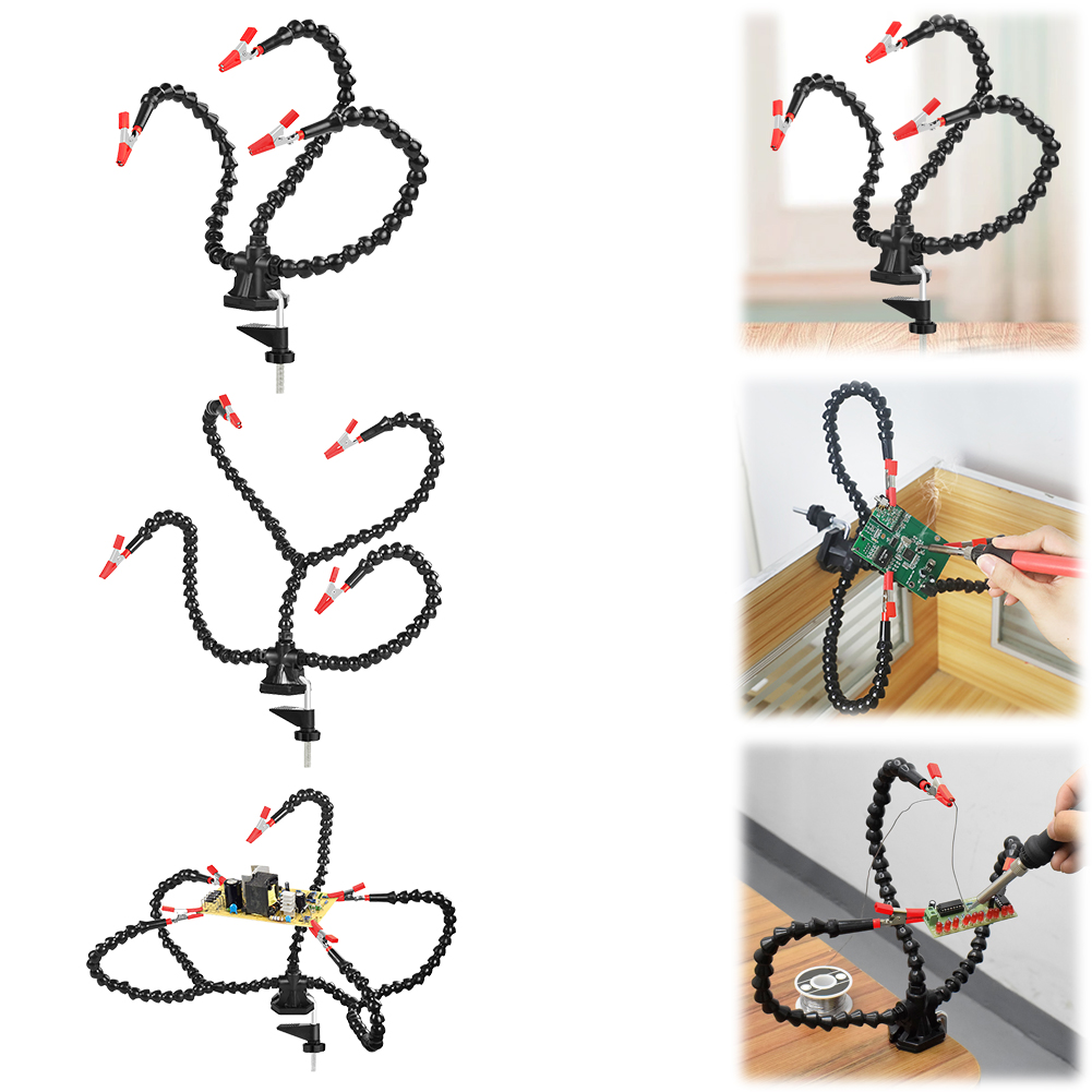 Desk Clamp Soldering Third Han - Electronics Repair Desk recension och pris