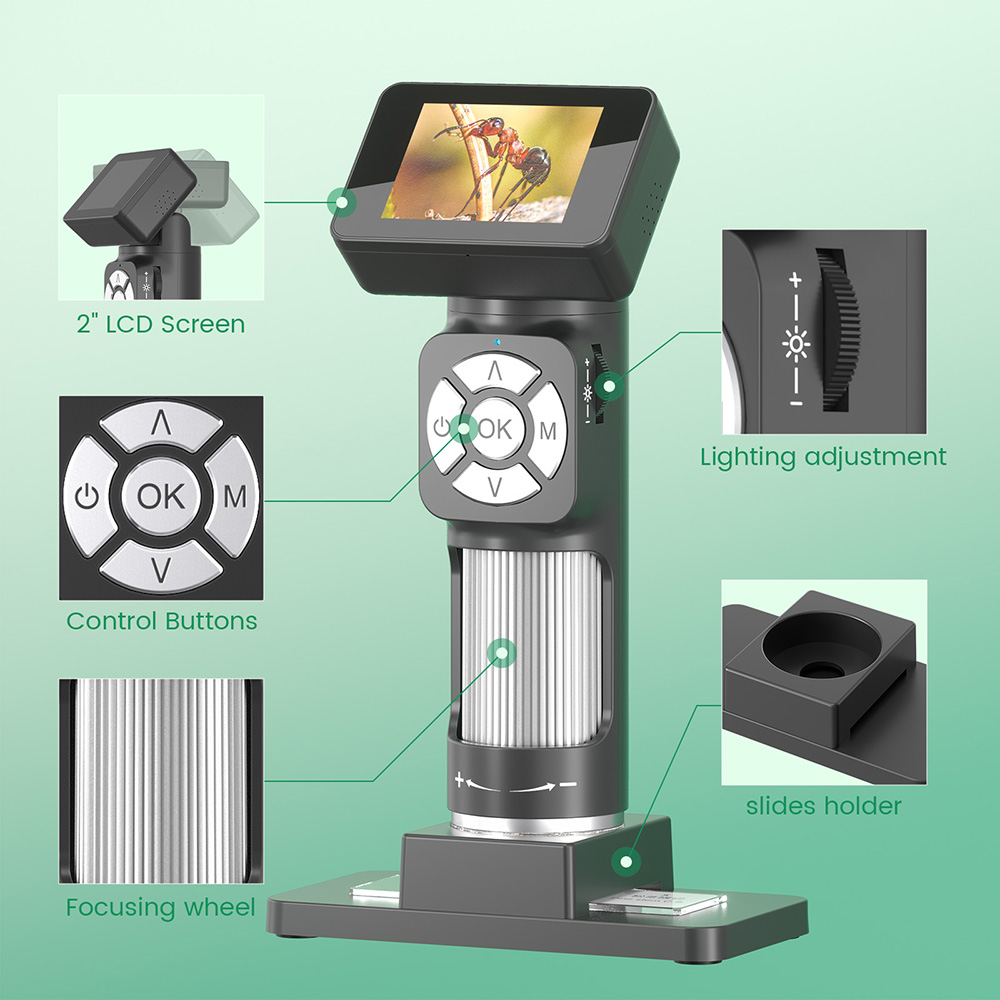 Andonstar New 50x-500x USB Kid - Electronics Repair Microscope recension och pris
