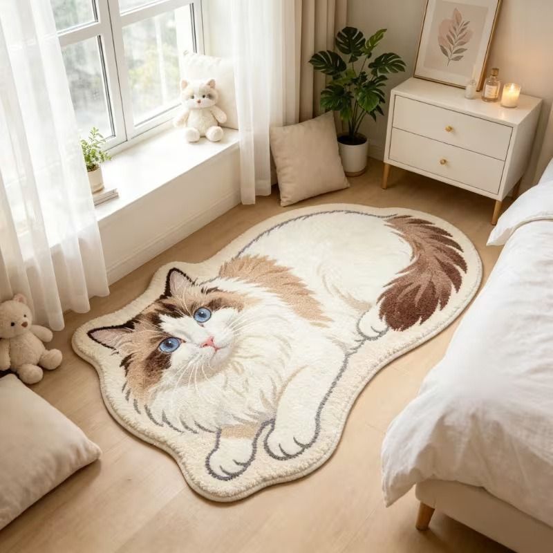 VIKAMA Cute Cat Shaped Plush A - Electronics Repair Desk recension och pris