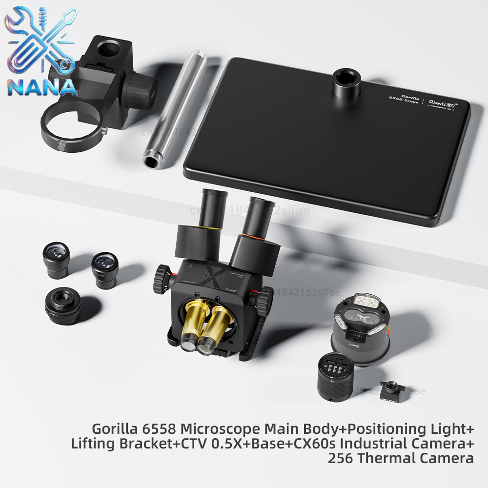 Qianli 6558 Gorilla Trinocular - Electronics Repair Microscope recension och pris