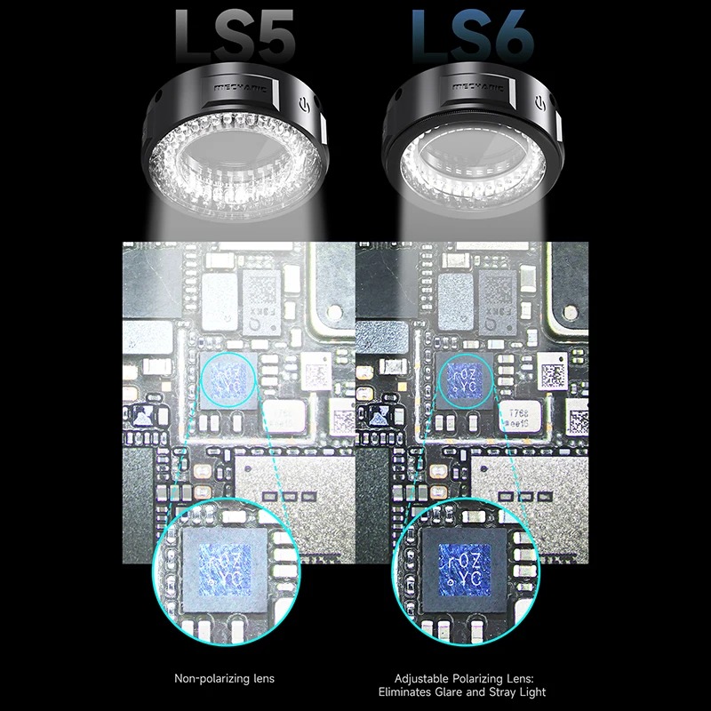 Mechanic LS5 LS6 Microscope Ri - Electronics Repair Microscope recension och pris