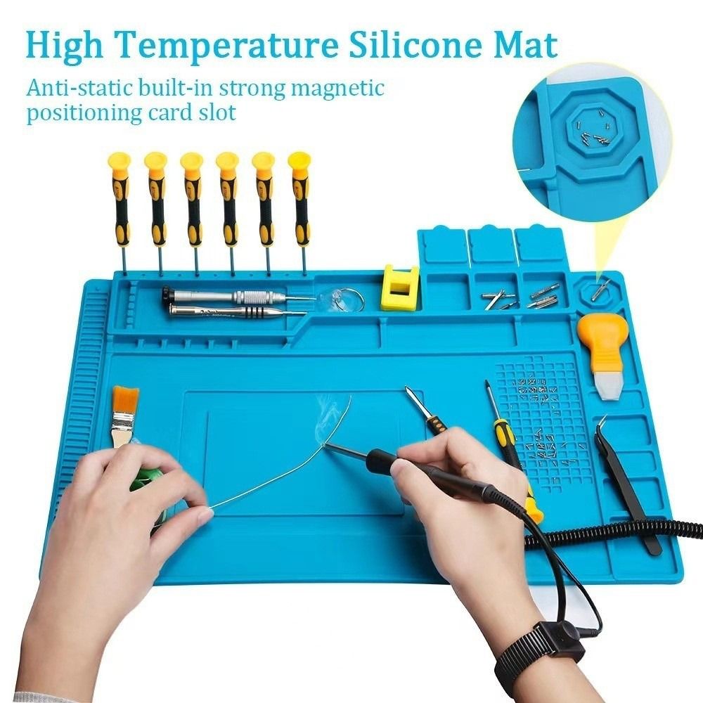 Silicone Soldering Station Mat - Electronics Repair Desk recension och pris