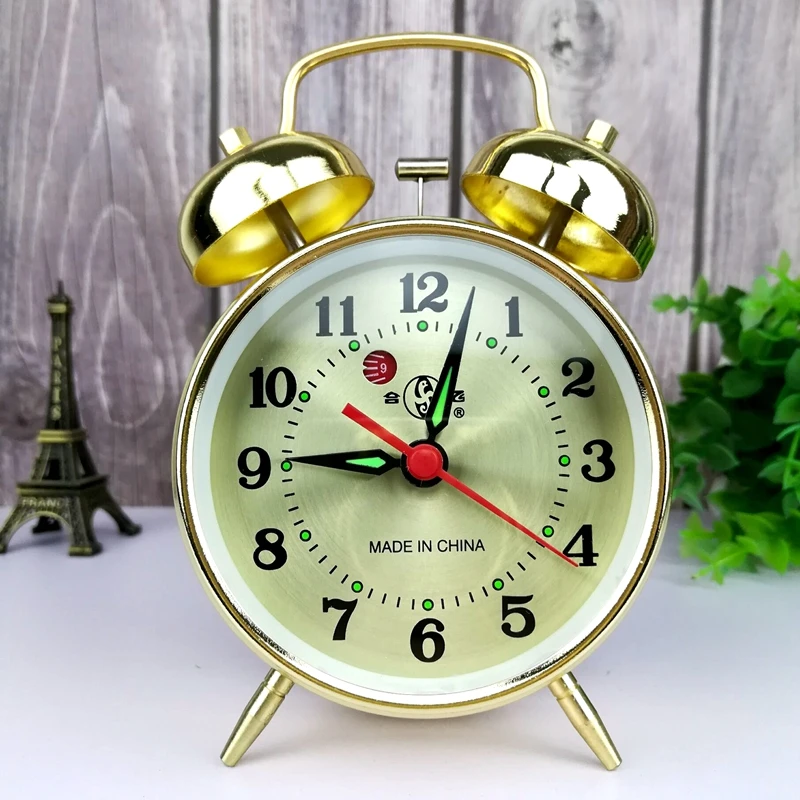 Metal Mechanical Alarm Clock C - Electronics Repair Desk recension och pris