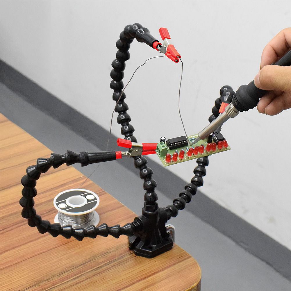 Desk Clamp Soldering Helping H - Electronics Repair Desk recension och pris